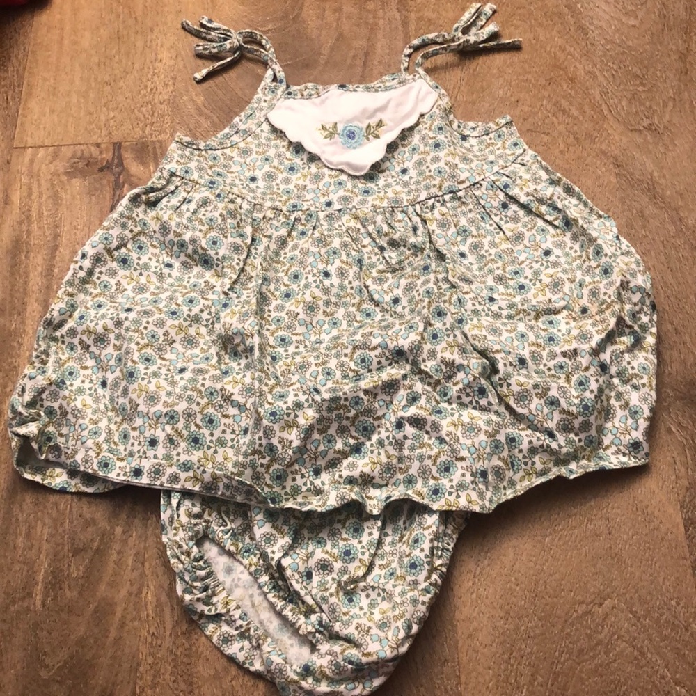 Floral Folly from Baby Gap-Swing Top and Panties